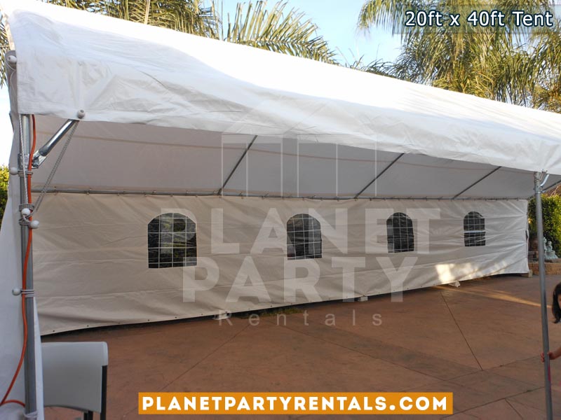 20ft x 40ft Tent for Weddings Quinceanera Corporate Events | San Fernando Valley | Party Tent Rentals