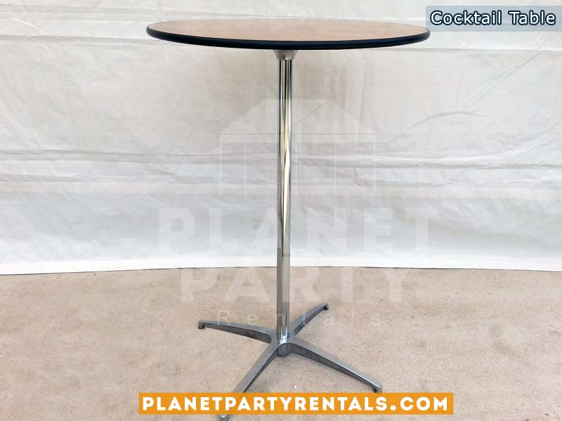 Round Cocktail Table (30 inches Round / 42 Inches Tall 